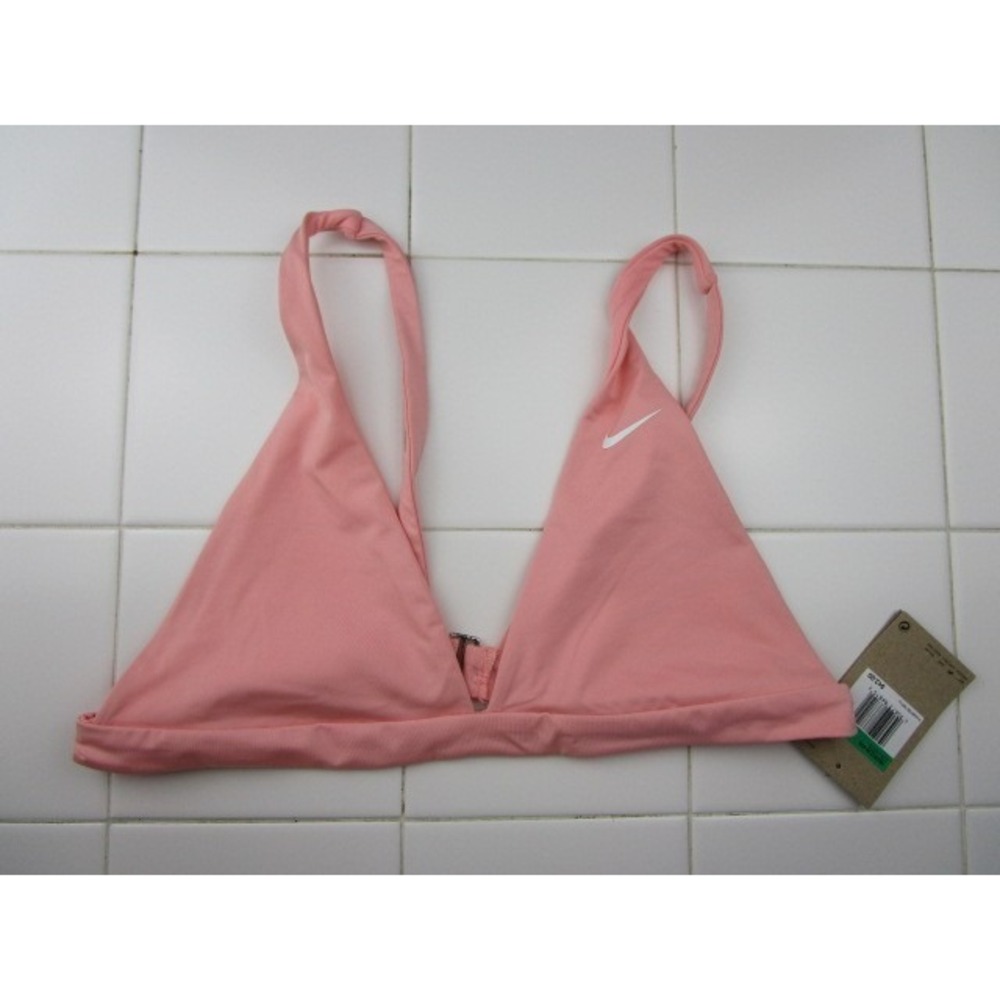 Nike Swimwear Bikini Top Light Pink Clasp Closure Women's XL NESSC236-626